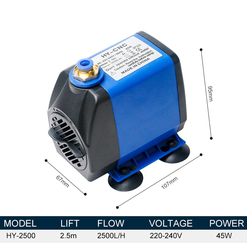 Ultra Quiet 220V Submersible W - огляд і ціна Aquarium Fish Tank