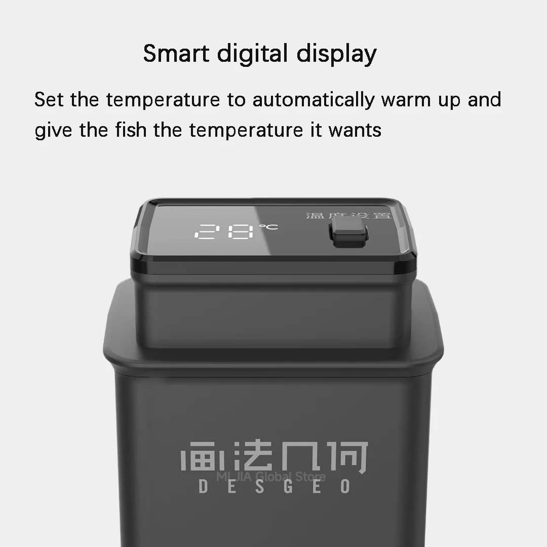MIJIA DESGEO 50W Smart Aquariu - огляд і ціна Fish Tank Heater