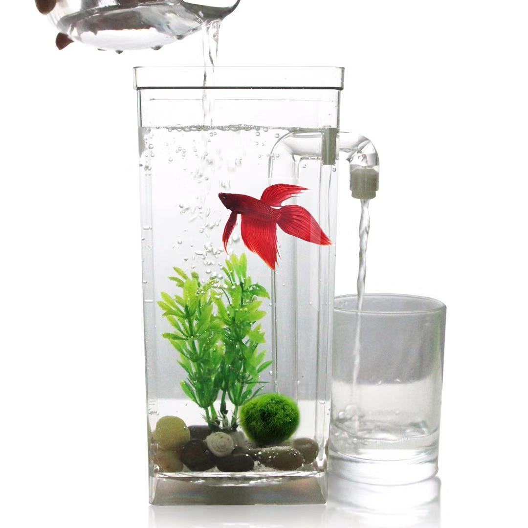 Lazy Free Water Change Desktop - огляд і ціна Betta Fish Tank