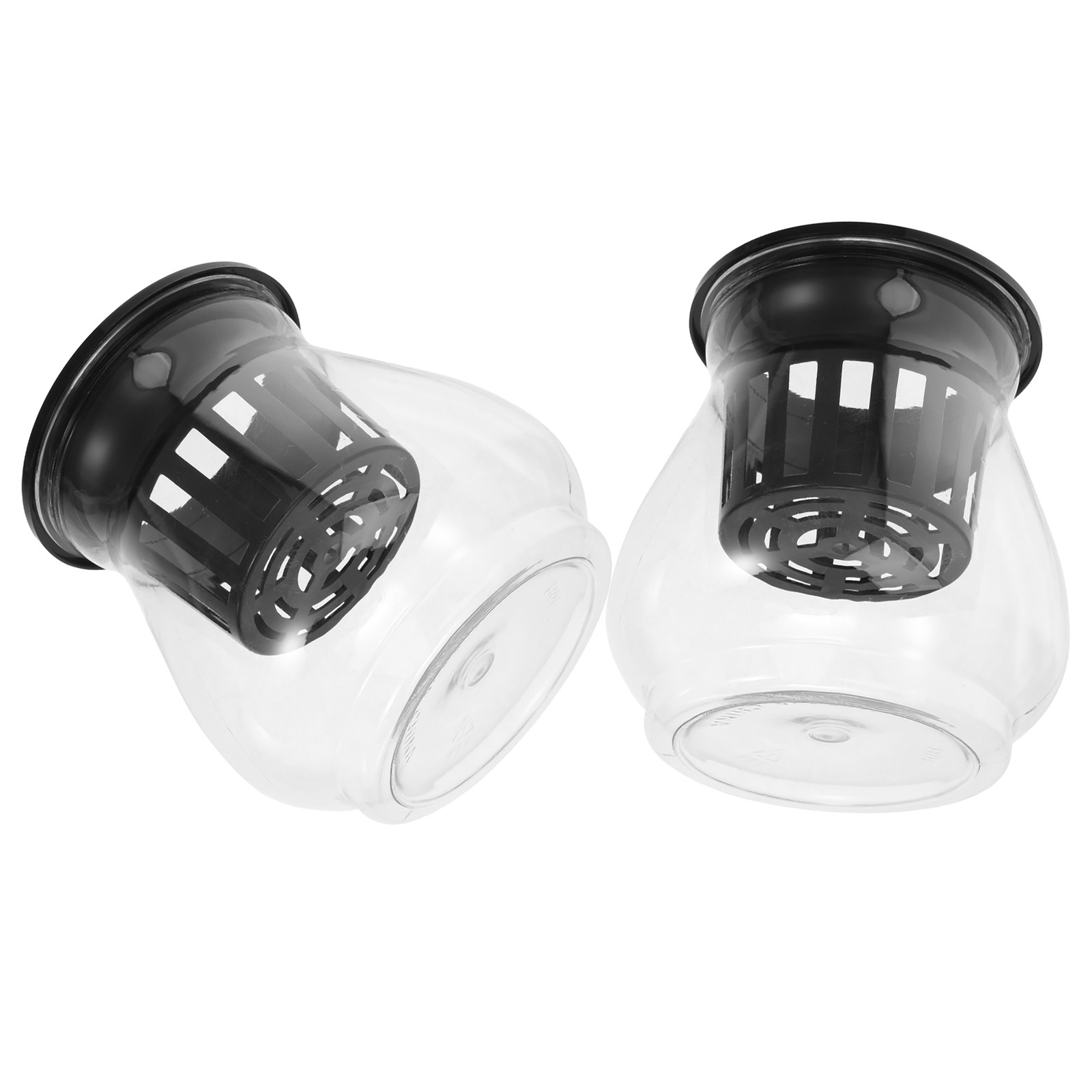 2Pcs Transparent Hydroponic Co - огляд і ціна Aquarium Plants