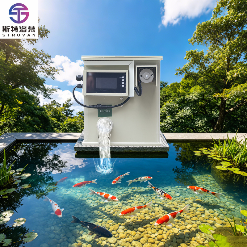 5m³/h Rotating Drum Filter Hom - огляд і ціна Fish Aquarium Home