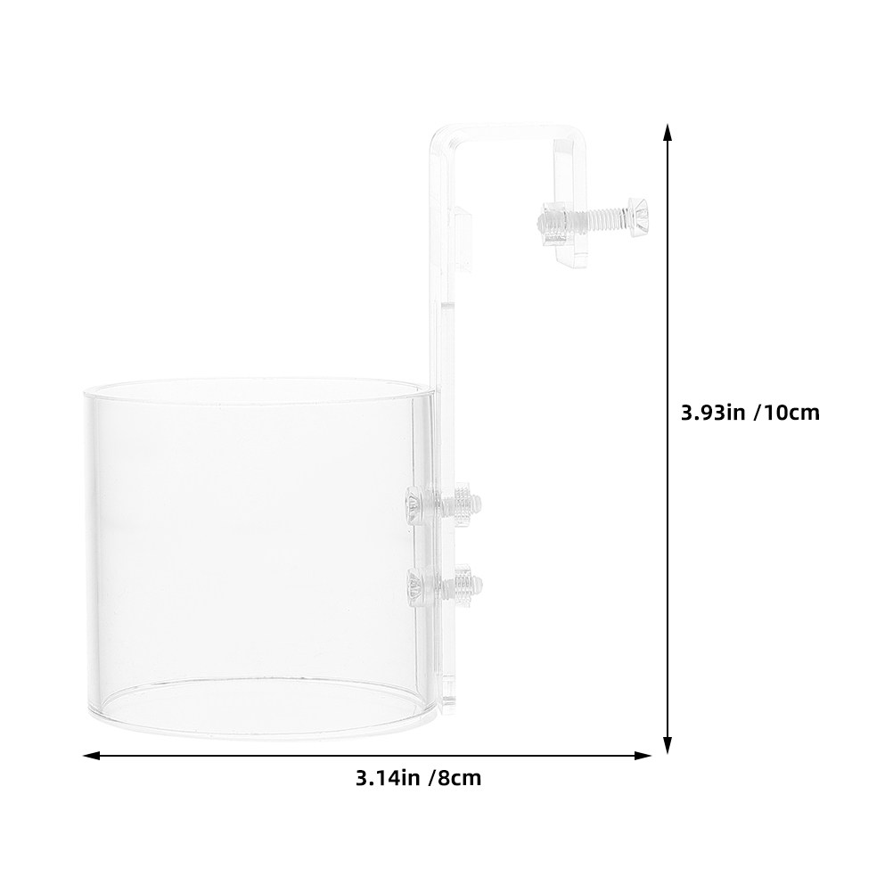 Adjustable Acrylic Fish Feedin - огляд і ціна Aquarium Fish Keeping