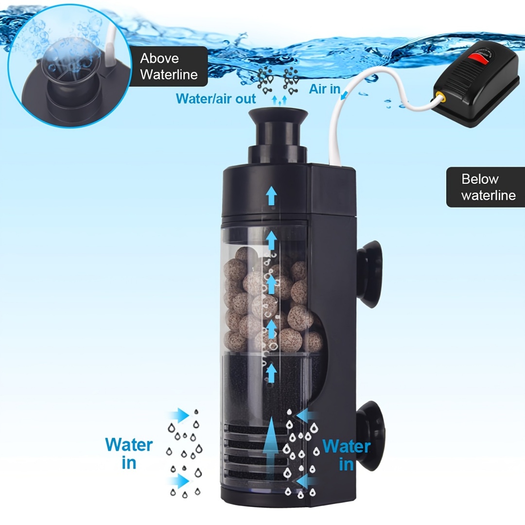 Compact Wall-Mounted Bio Spong - огляд і ціна Betta Fish Tank
