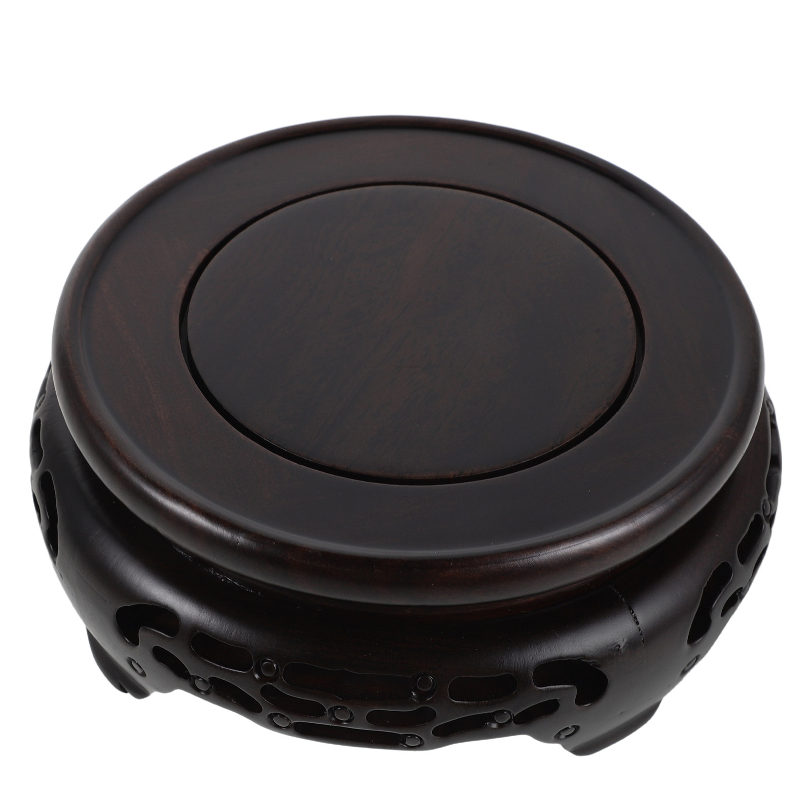 Wooden Vase Display Stand Roun - огляд і ціна Aquarium Plants