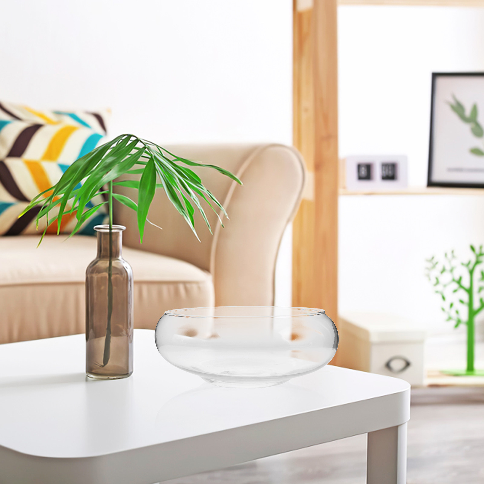 Glass Hydroponic Planter Bowl  - огляд і ціна Aquarium Plants