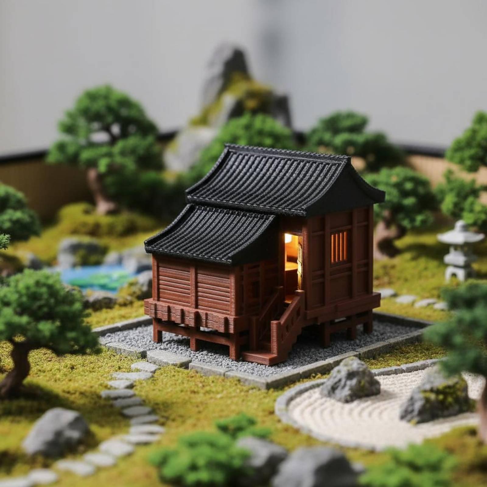 Micro Landscape House Ancient  - огляд і ціна Aquarium Light